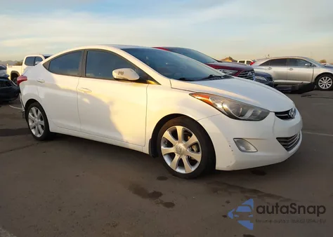 2013 Hyundai Elantra Limited from USA, damaged, VIN 5NPDH4AE8DH436082
